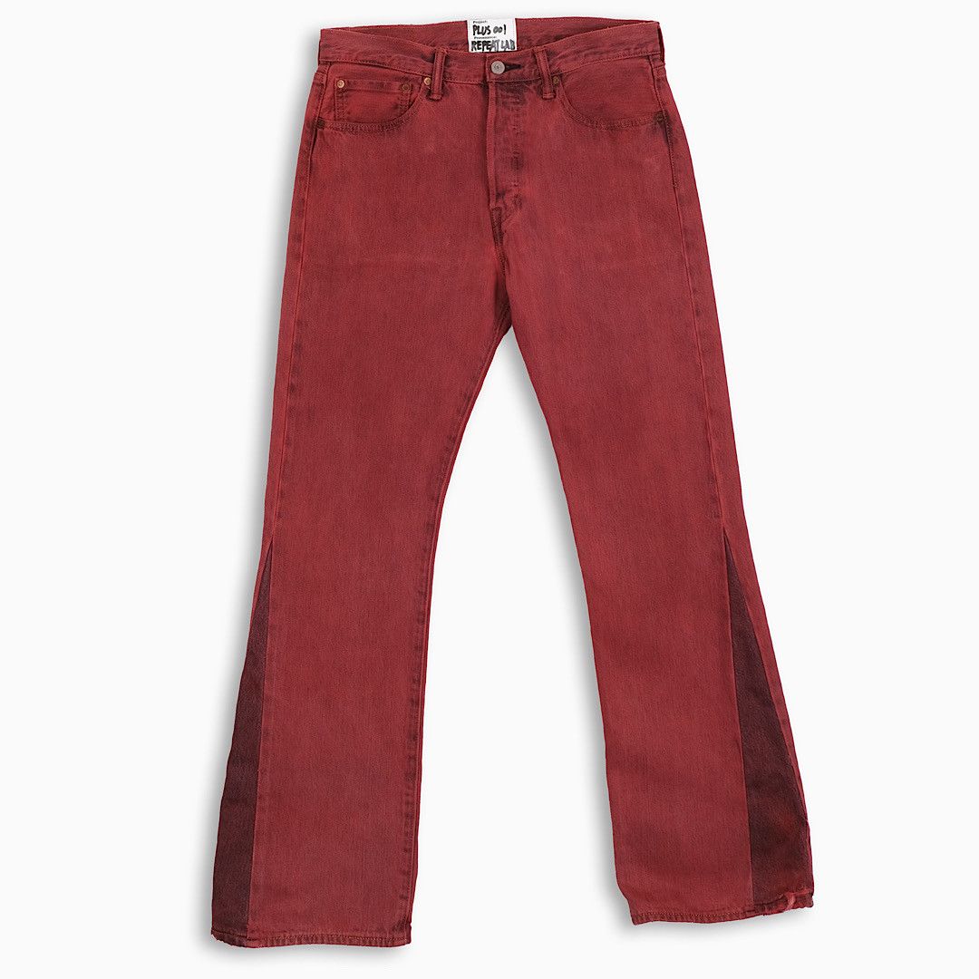 Japanese Brand × Levi's × Vintage REPEAT PLUS 001 Dirty Red 32 Inch (RP001Y3202) Size US 32 / EU 48 - 1 Thumbnail
