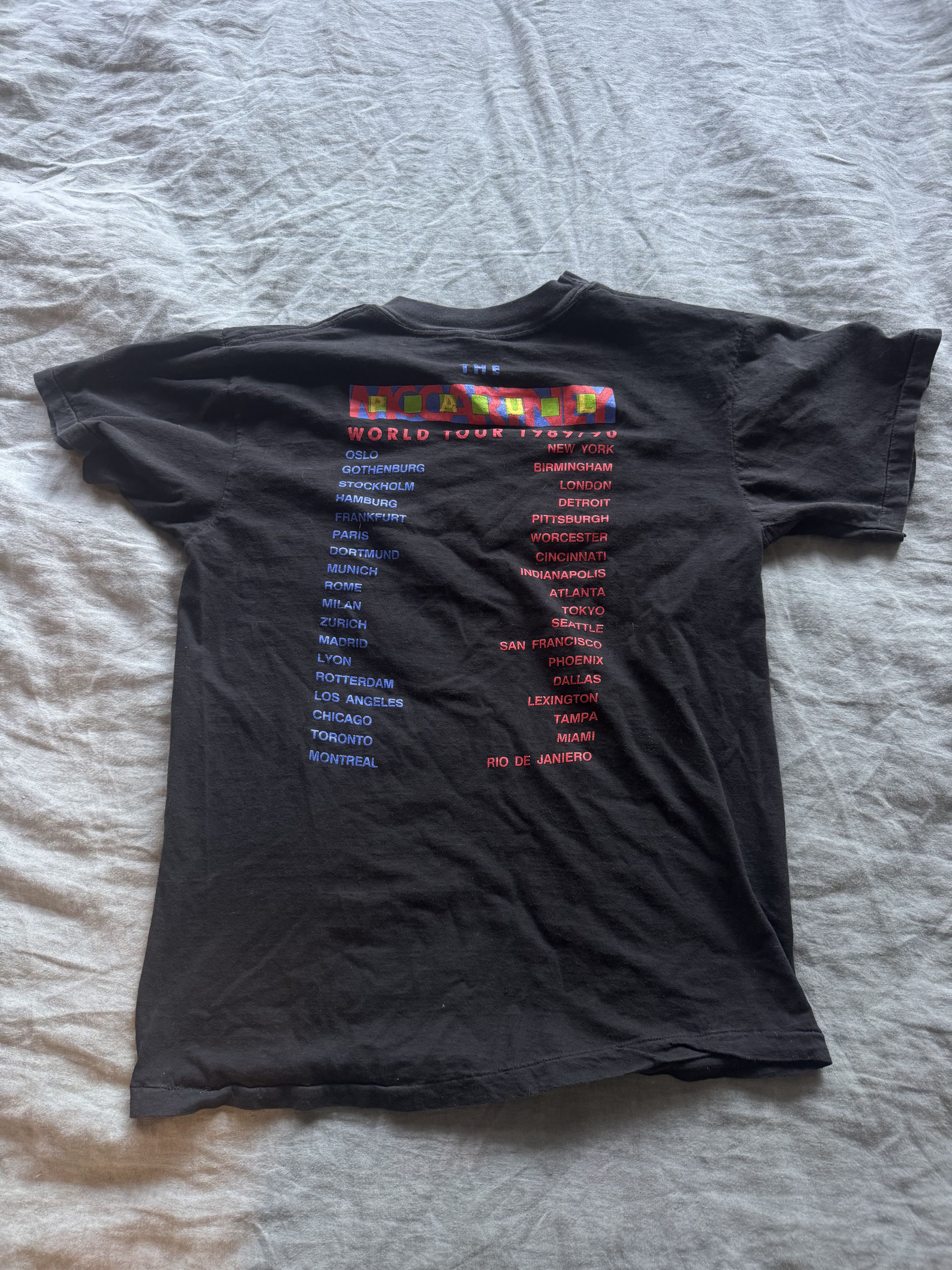 Brockum Vintage 89/90 Paul McCartney tour tee Size US L / EU 52-54 / 3 - 3 Thumbnail
