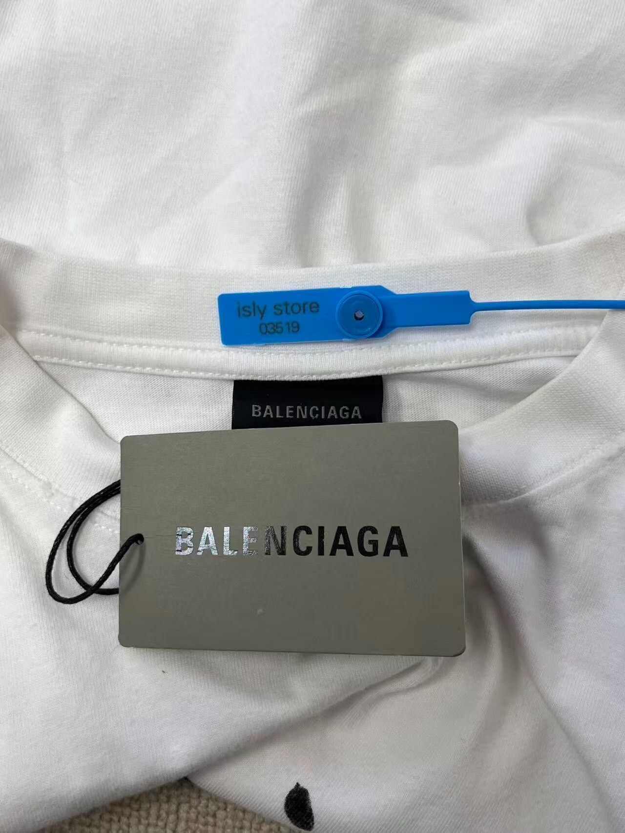 Balenciaga balenciaga graphic print crew neck t-shirt Size US S / EU 44-46 / 1 - 4 Thumbnail