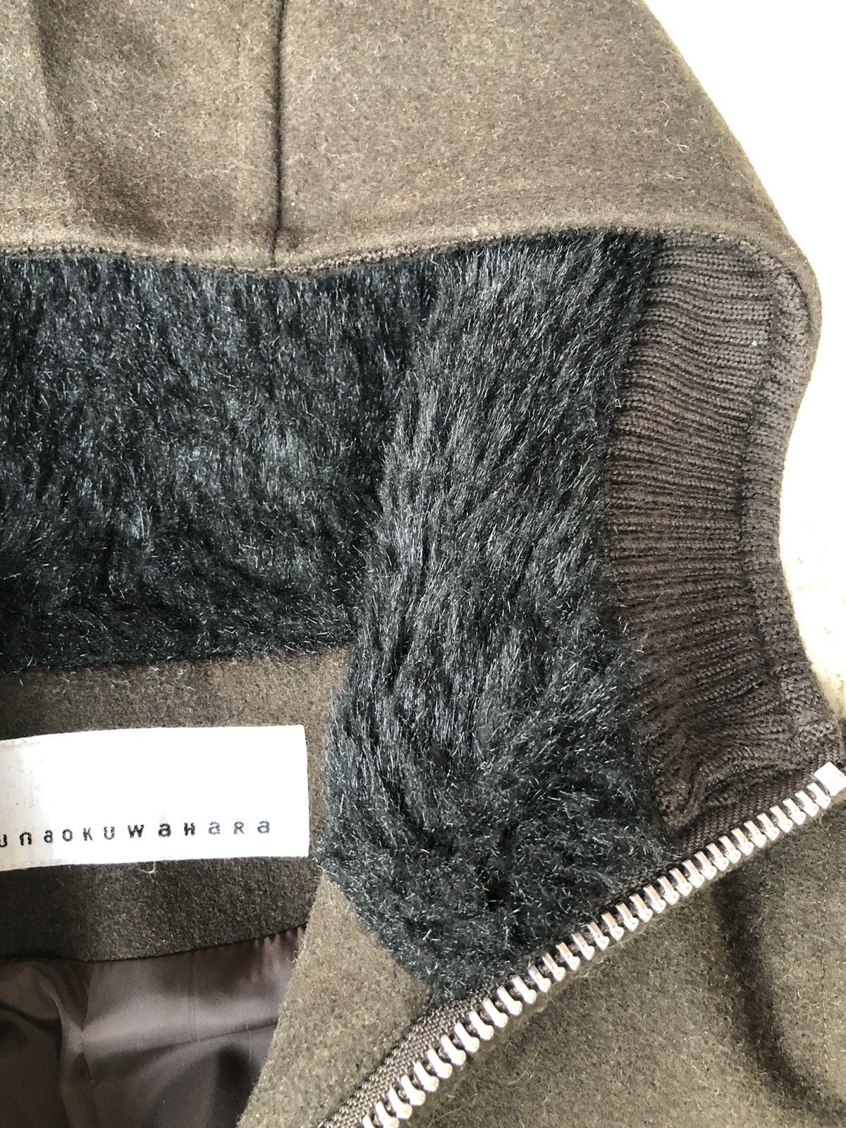Issey Miyake Vintage Sunao Kuwahara Wool Hoodie Fur Jacket Rare #No1 Size US M / EU 48-50 / 2 - 5 Thumbnail