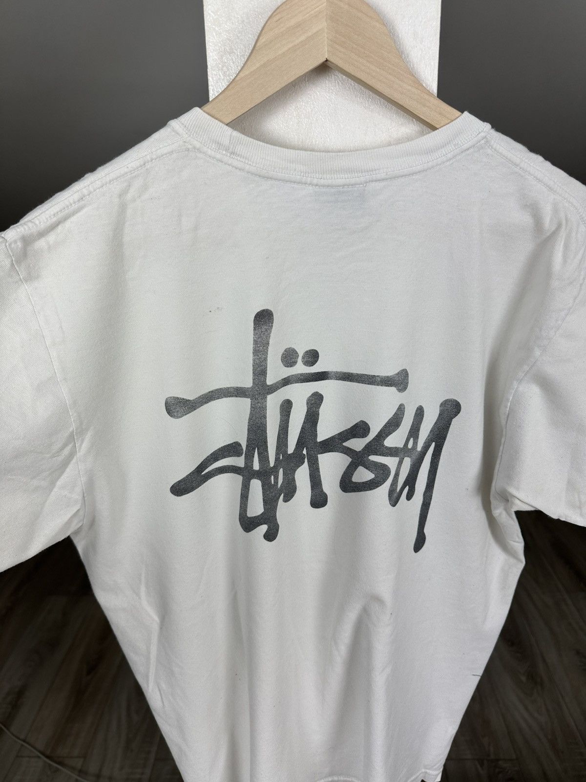 Other Stussy Vintage y2k White Tee Size US M / EU 48-50 / 2 - 8 Thumbnail