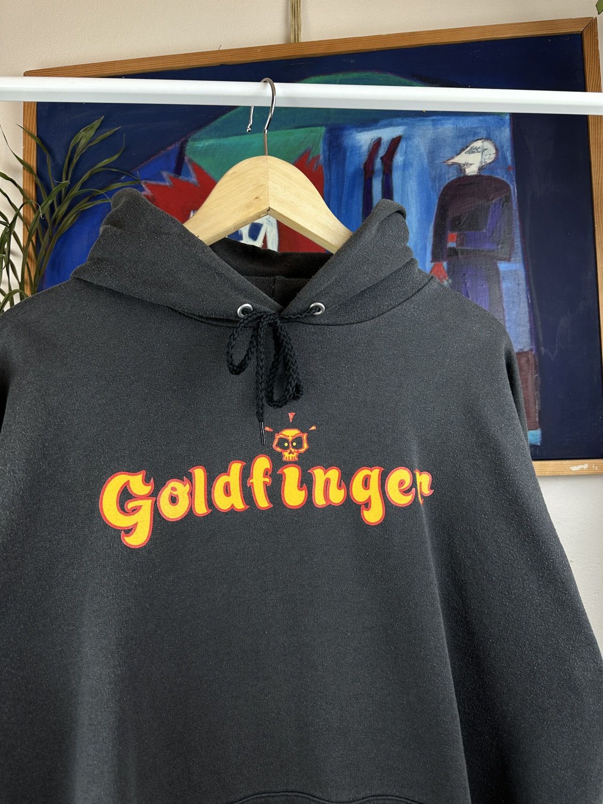 Vintage Vintage 1996 90s Goldfinger punk hoodie Size US L / EU 52-54 / 3 - 3 Thumbnail
