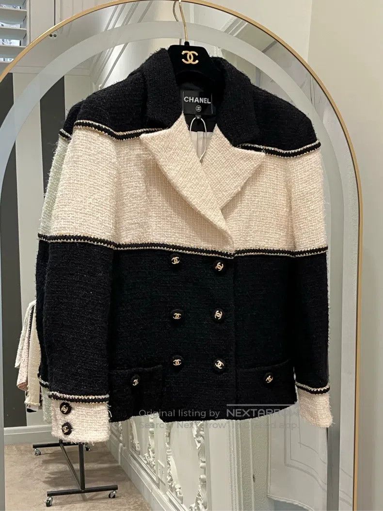 Chanel Chanel 20-year-old Kangpeng series black and white classic Size XS / US 0-2 / IT 36-38 - 1 Thumbnail