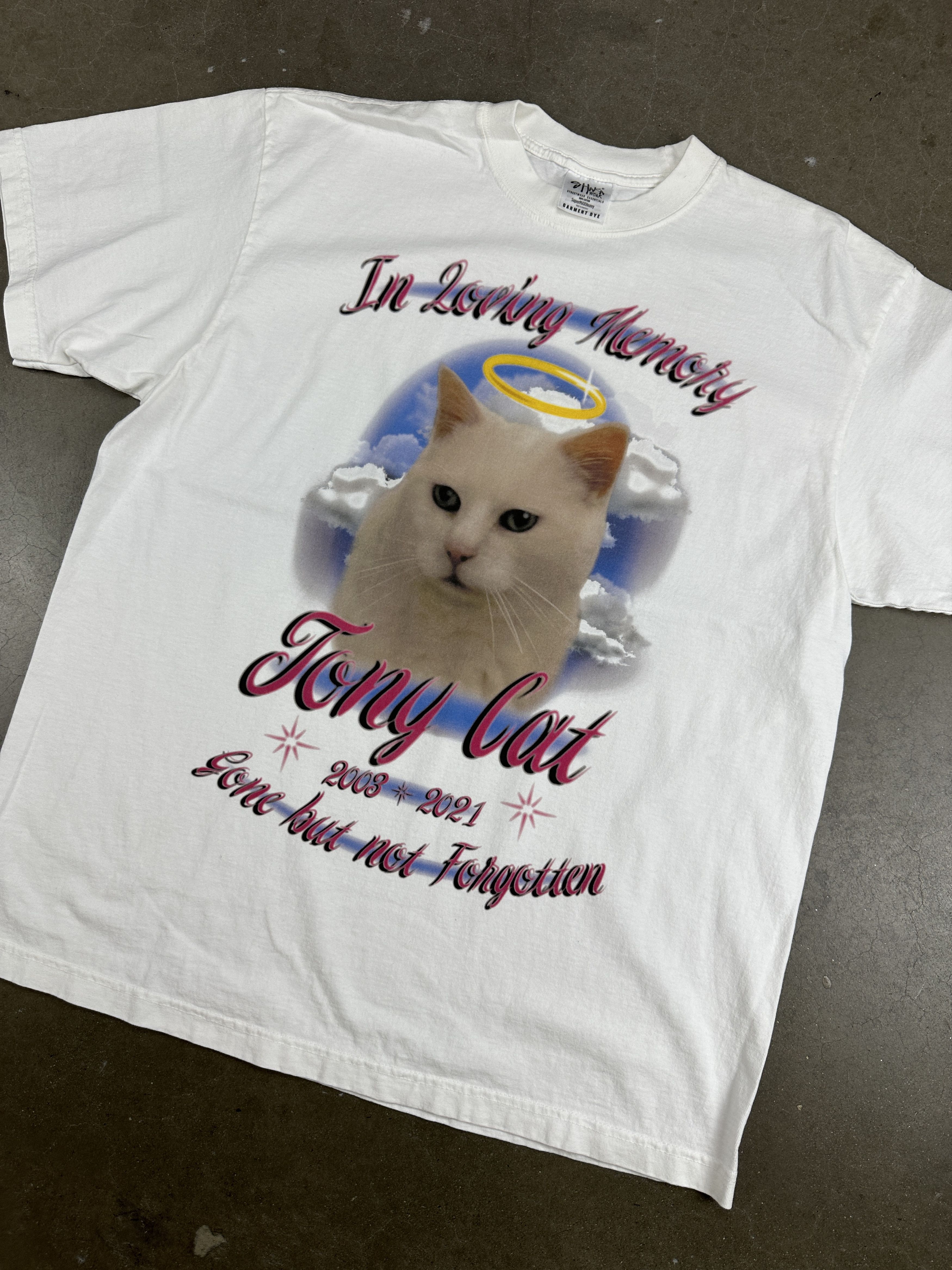 Other RIP TONY THE CAT TEE - L Size US L / EU 52-54 / 3 - 2 Thumbnail