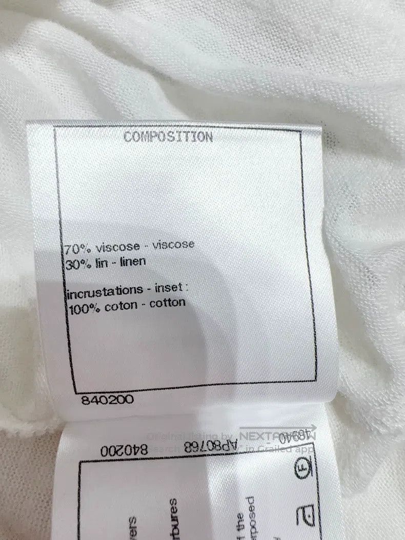 Chanel Chanel Clock short sleeves Size XXS / US 00 / IT 34 - 5 Thumbnail