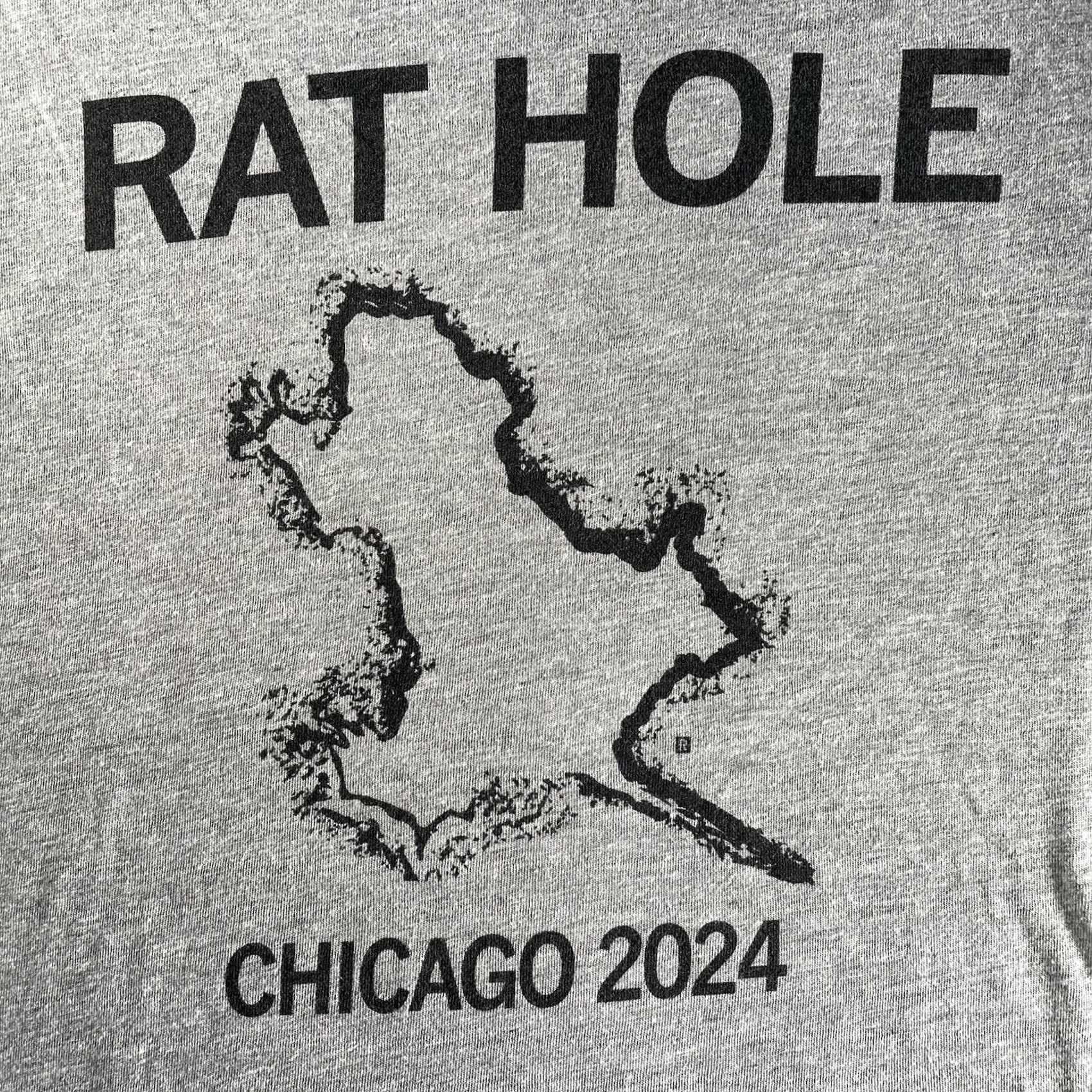 Vintage Chicago Rat Hole Shirt 2XL Men Gray T-Shirt Roscoe Village Pearl Jam Men’s Shirt Size US XXL / EU 58 / 5 - 2 Thumbnail