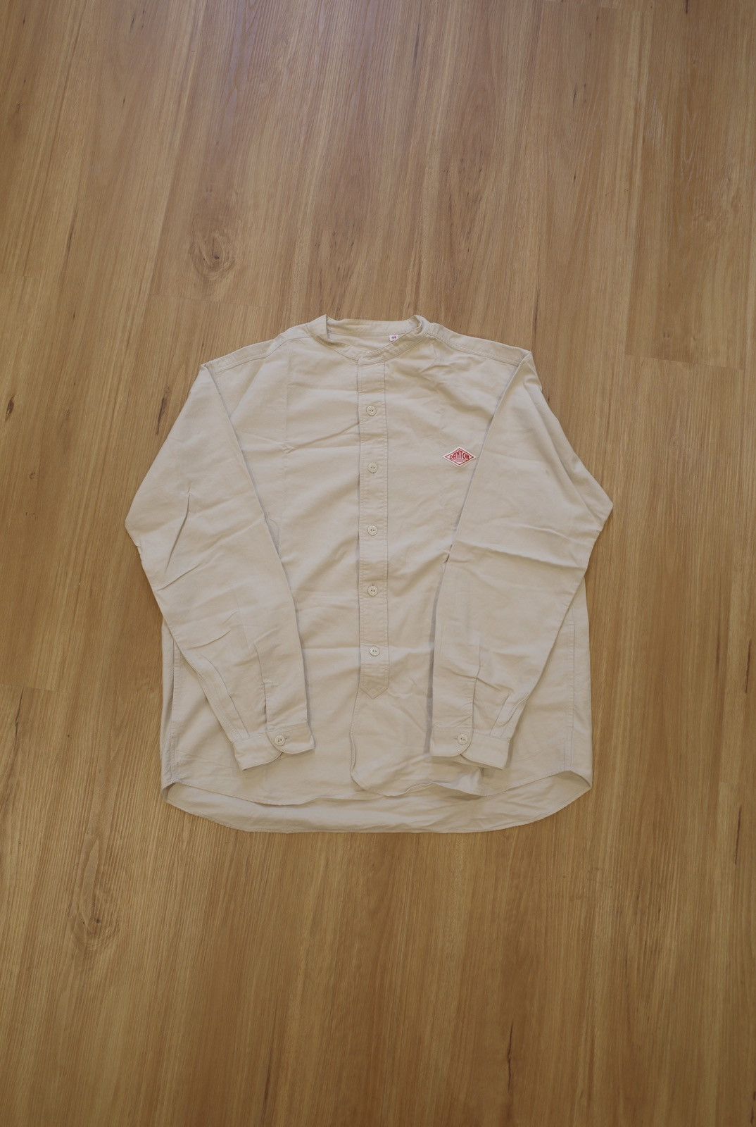 Danton Oxford Band Collar Shirt Size US XL / EU 56 / 4 - 1 Preview