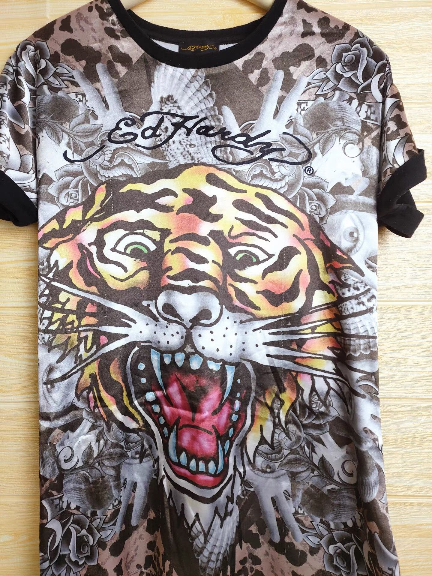Ed Hardy Edhardy Men's Short Sleeve T-shirt K29 Size US XS / EU 42 / 0 - 2 Thumbnail