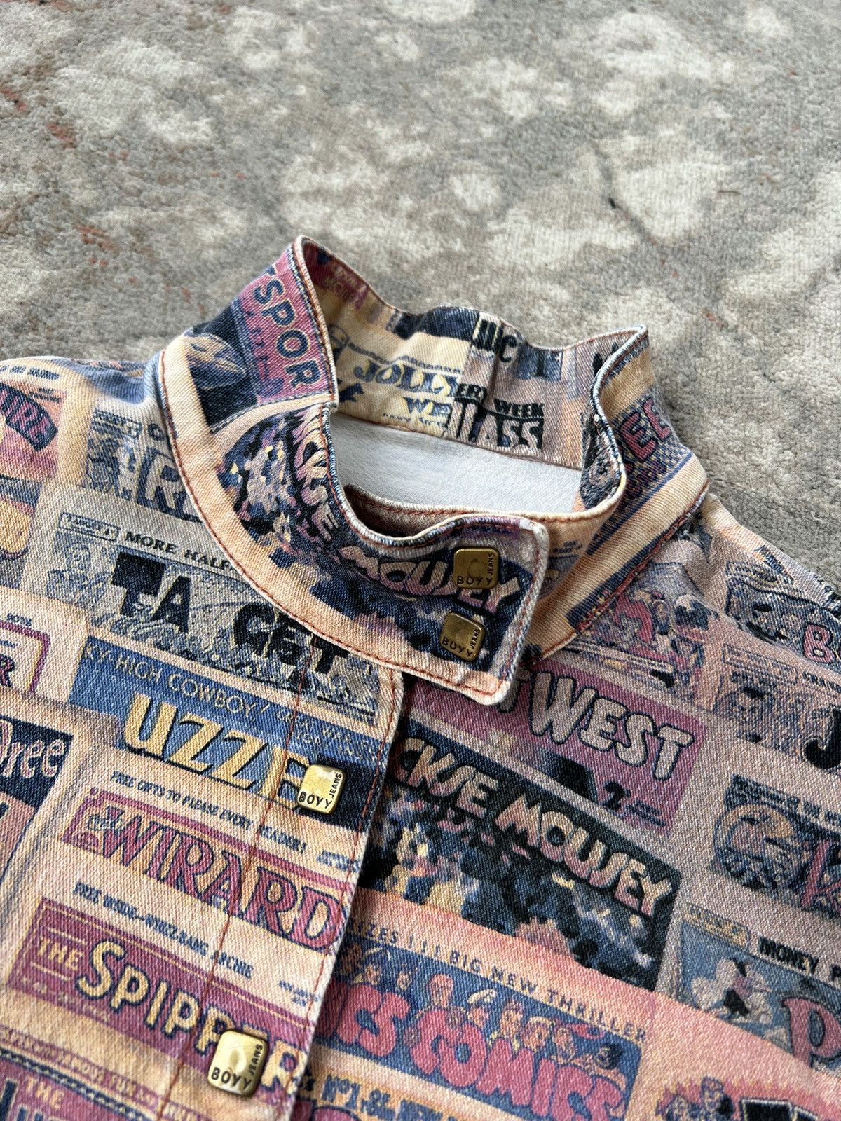 BOYY × Vintage Vintage Boyy Jeans Jacket Size XS / US 0-2 / IT 36-38 - 3 Thumbnail
