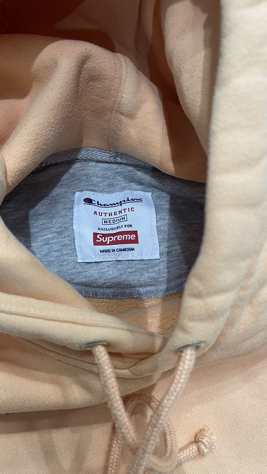 Champion × Supreme Supreme x Champion Hoodie Size US M / EU 48-50 / 2 - 4 Thumbnail