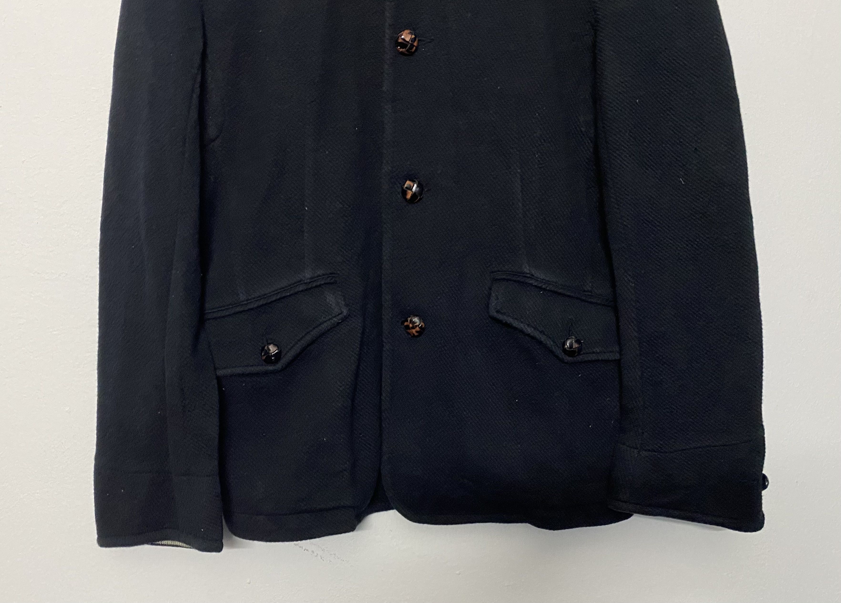 SHIPS SHIPS Jet Blue Japan Standard Shawl Collar Knit Jacket Size US S / EU 44-46 / 1 - 4 Thumbnail
