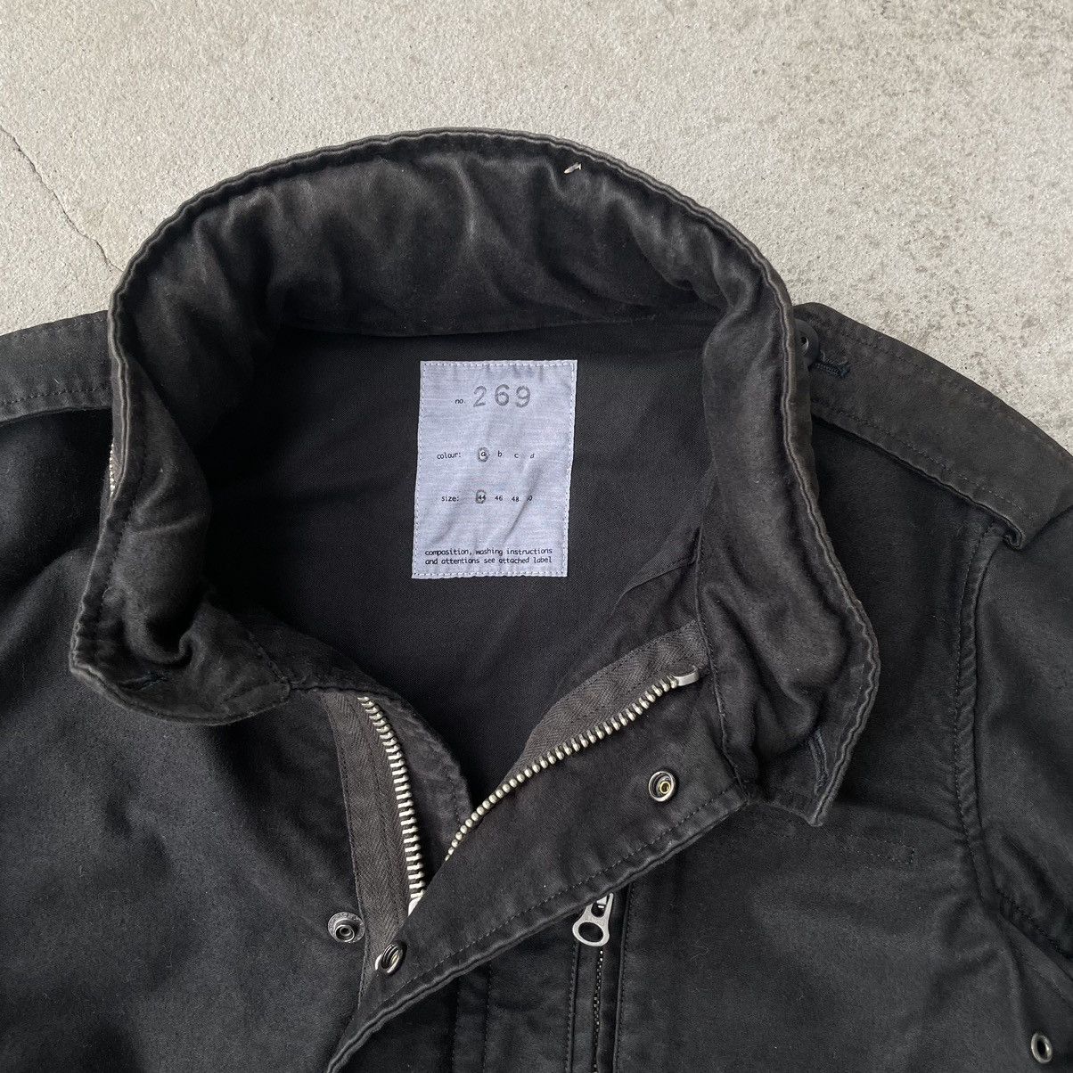Nude: Masahiko Maruyama NUDE: MASAHIKO MARUYAMA VINTAGE ZIP UP FISHTAIL PARKA Size US S / EU 44-46 / 1 - 3 Thumbnail