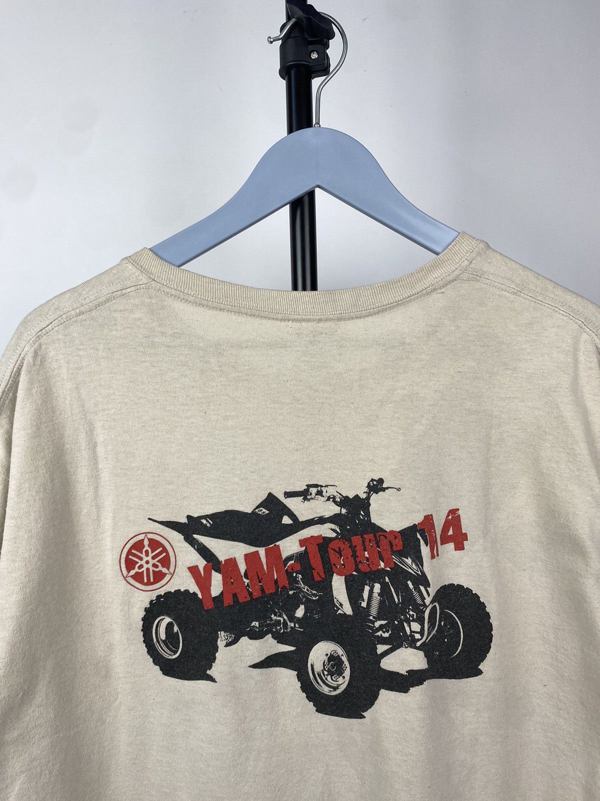 Vintage Vintage 00s Yamaha ATV Tour 14 Racing MOTO Motosport t shirt Size US L / EU 52-54 / 3 - 8 Thumbnail