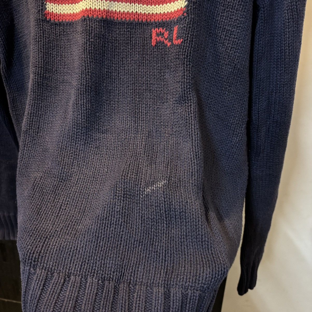 Polo Ralph Lauren Polo Ralph Lauren American Flag Sweater Size US XL / EU 56 / 4 - 9 Thumbnail