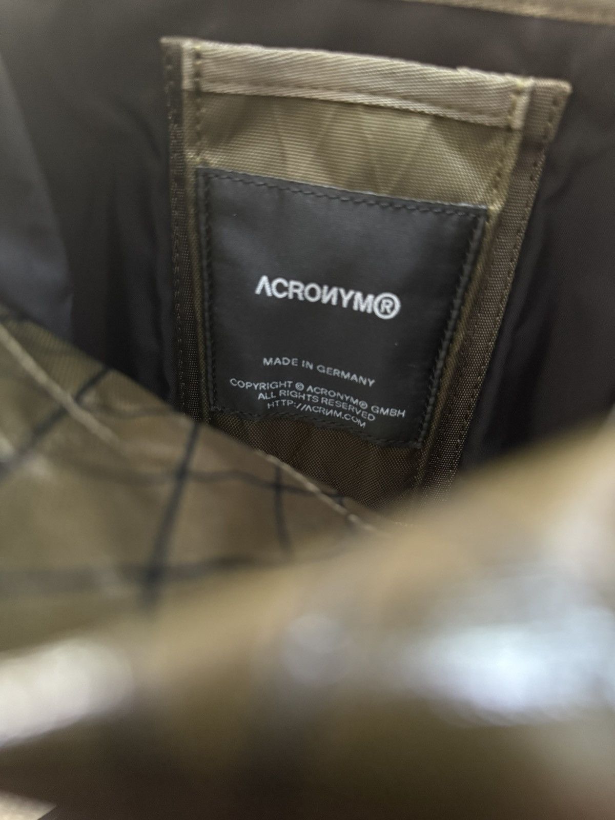 Acronym ACRONYM 3A-2 X-PAC OLIVE Size ONE SIZE - 5 Thumbnail