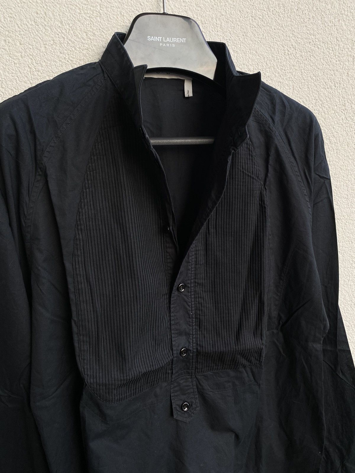 Yves Saint Laurent Black 2007 YSL Shirt Size US M / EU 48-50 / 2 - 20 Thumbnail