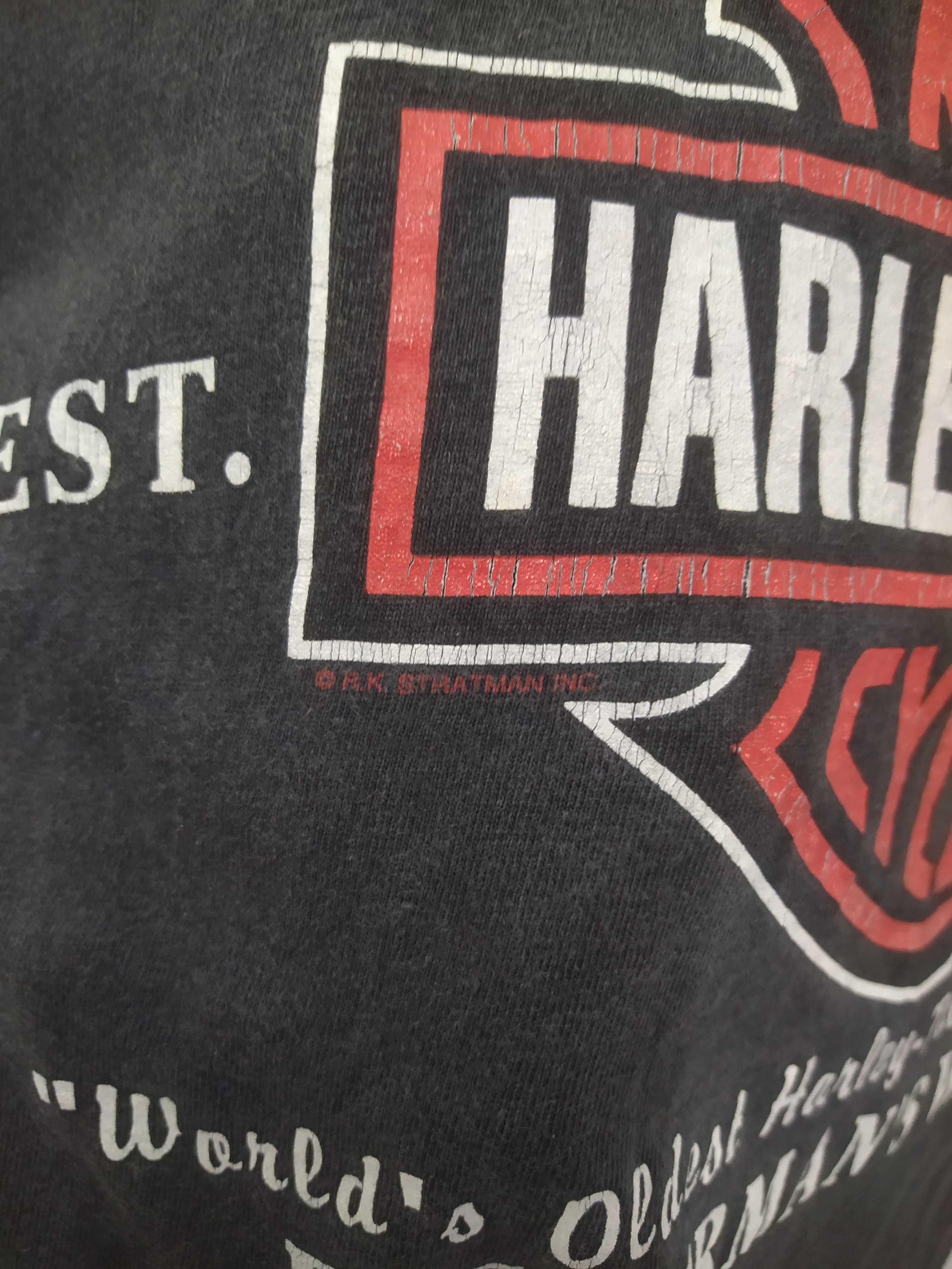 Harley Davidson Harley Davidson San Francisco Rare vintage 90's Size US M / EU 48-50 / 2 - 8 Thumbnail