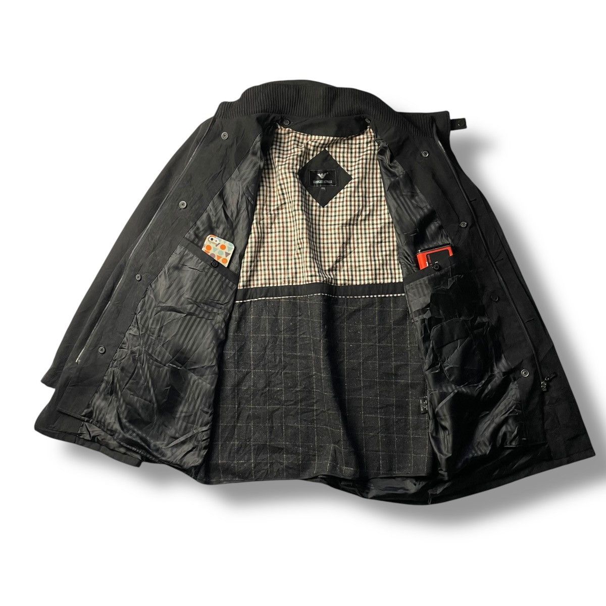 Giorgio Armani VINTAGE GIORGIO ARMANI BUTTON UP FULL ZIP JACKET Size US XXL / EU 58 / 5 - 13 Thumbnail