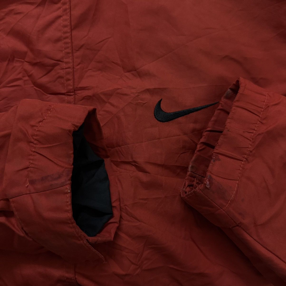 Nike Vintage 90s Nike Red Storm Windbreaker Jacket Size US XL / EU 56 / 4 - 7 Thumbnail