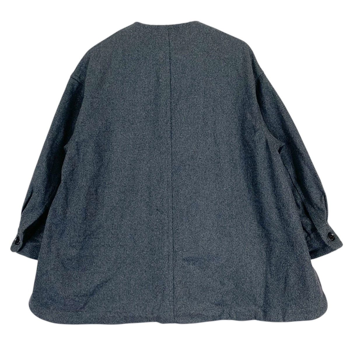 Japanese Brand Vintage Universal Tissu Women Button Jacket Size L / US 10 / IT 46 - 9 Thumbnail