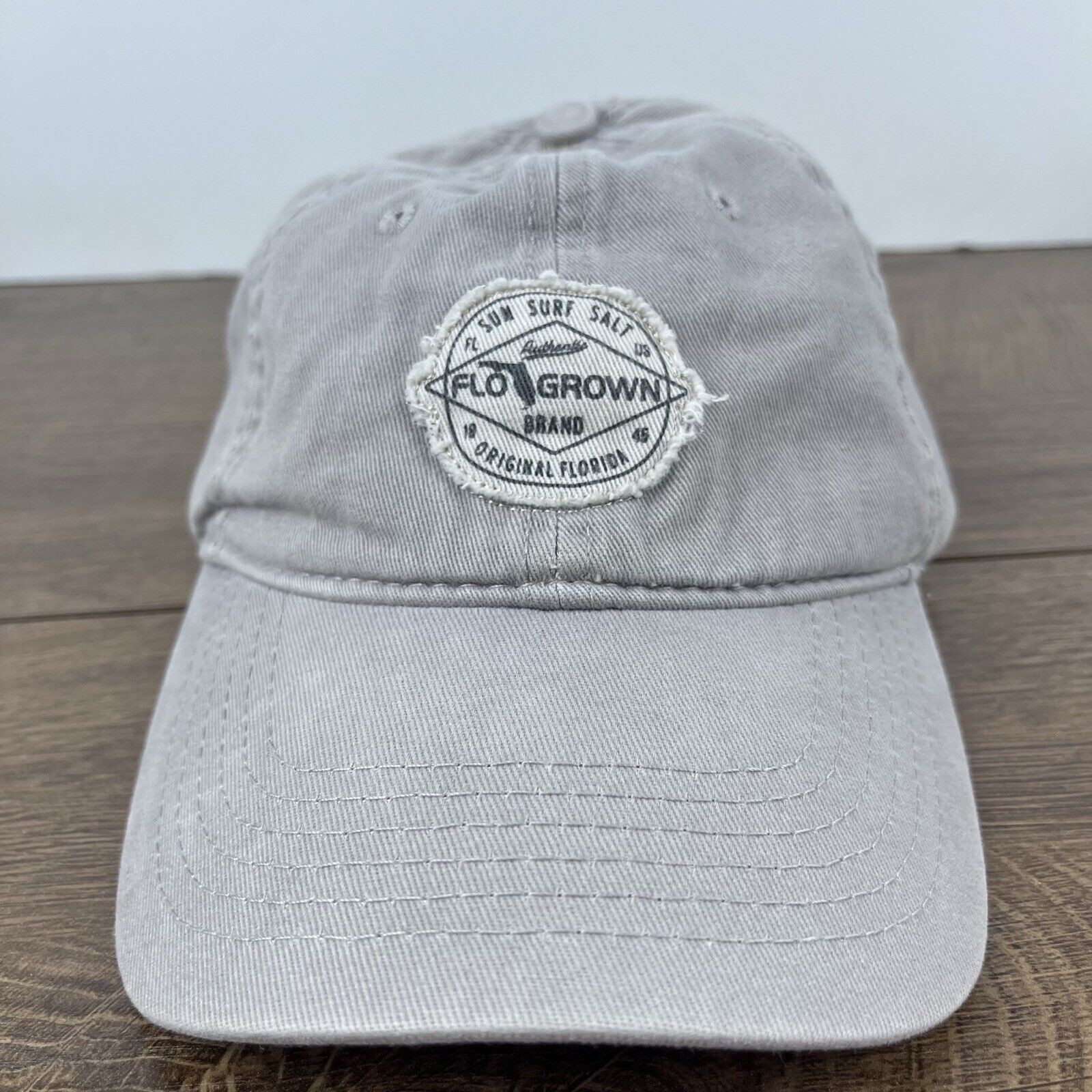 Other Florida Grown Hat Florida Baseball Hat Gray Adjustable Hat G Size ONE SIZE - 3 Thumbnail