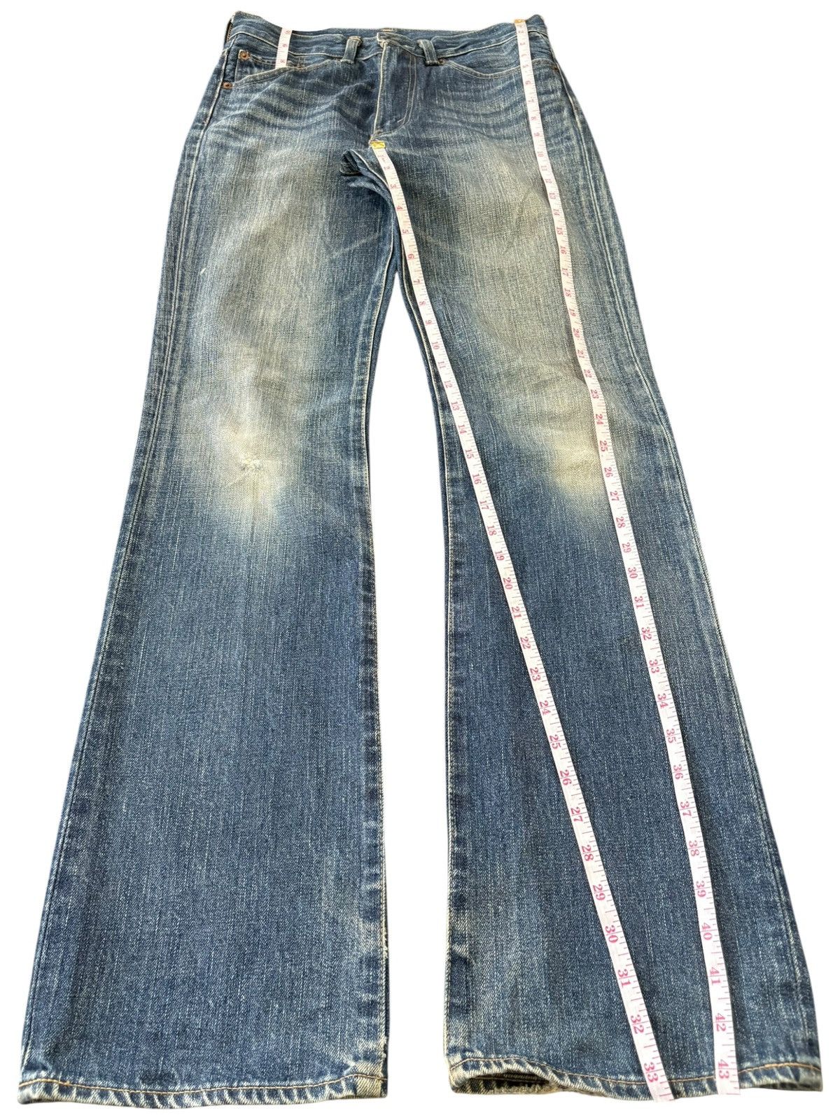Levi's Vintage 90s Levis 517 Distressed Flare Jeans Size US 29 - 11 Thumbnail