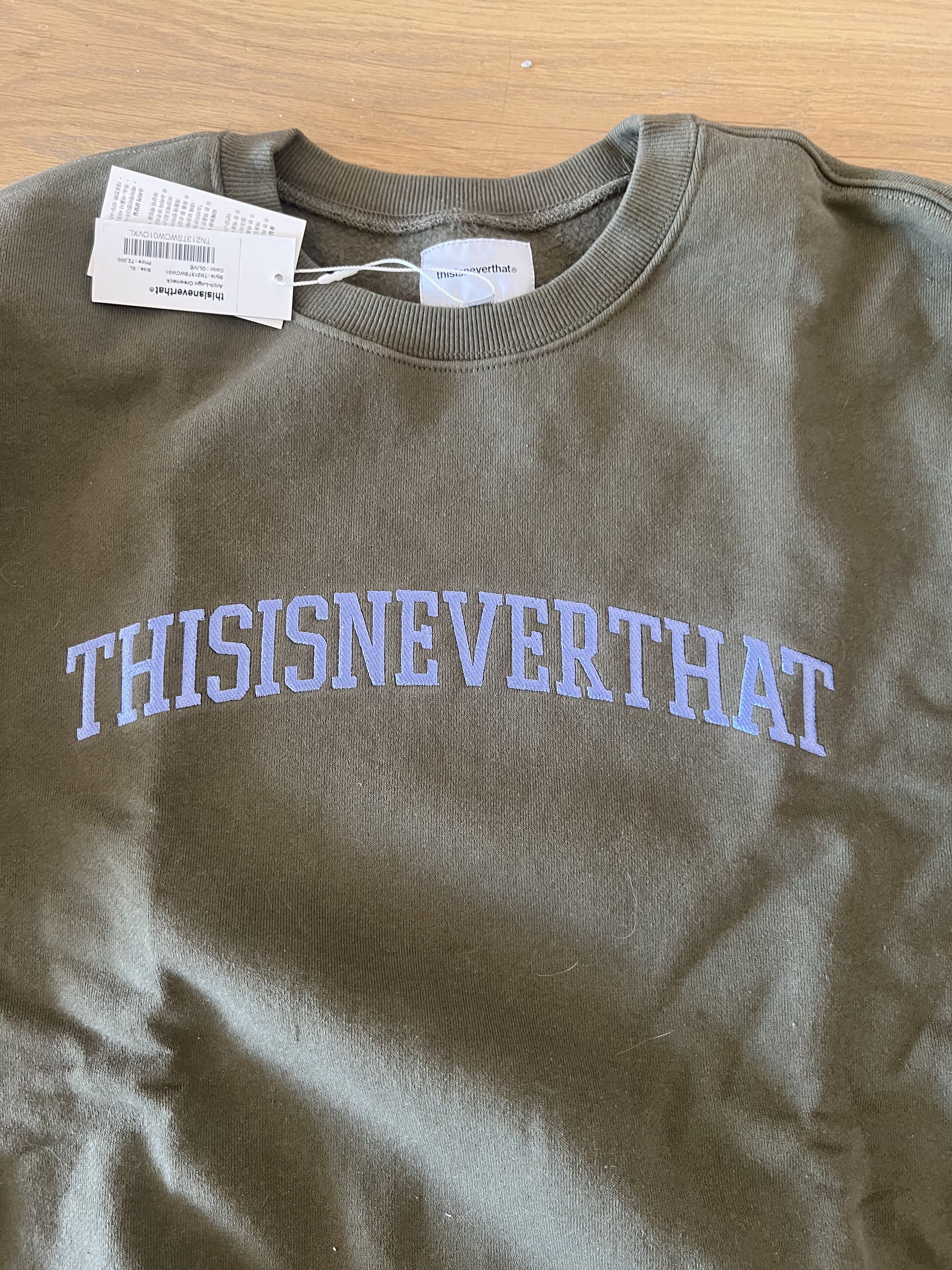 thisisneverthat T-Logo LT Crewneck Size US XL / EU 56 / 4 - 2 Thumbnail