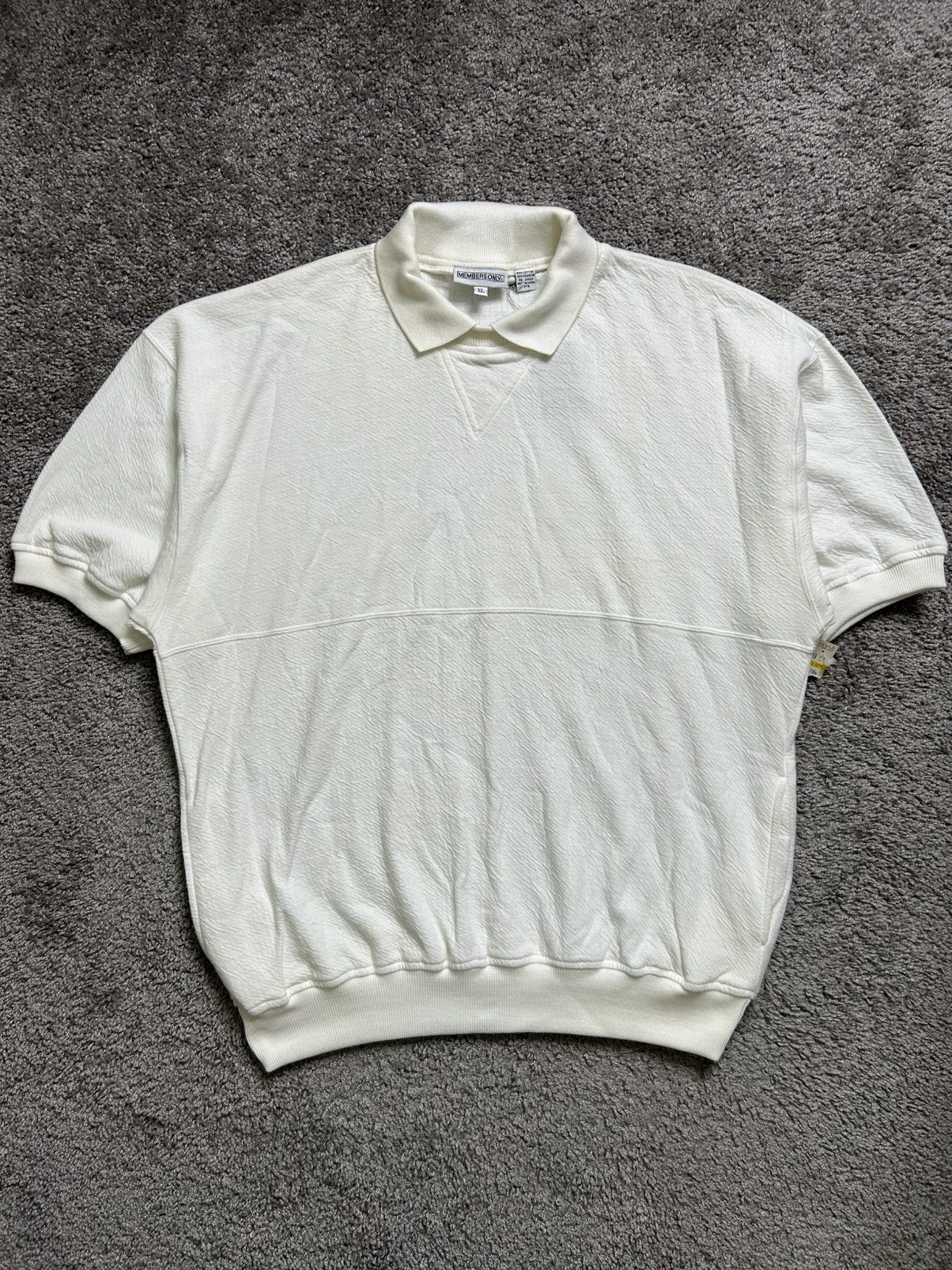 Members Only Vintage 80s Members Only Collared Short Sleeve Polo DS Size US XL / EU 56 / 4 - 1 Thumbnail