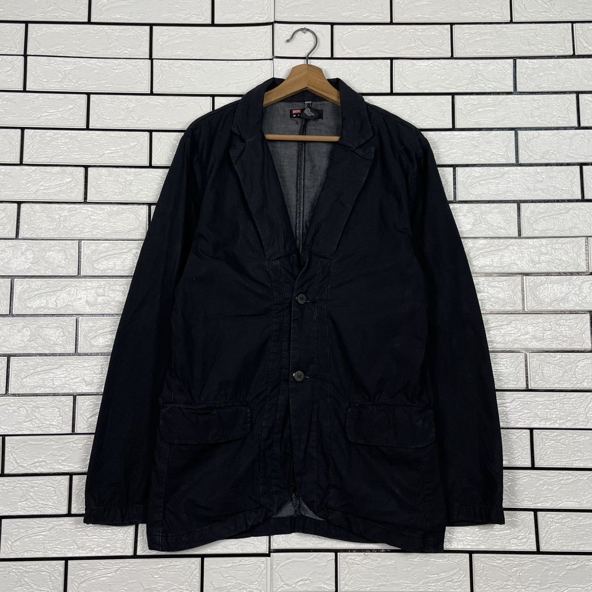 Diesel Diesel Black Casual Jacket Size US M / EU 48-50 / 2 - 1 Thumbnail