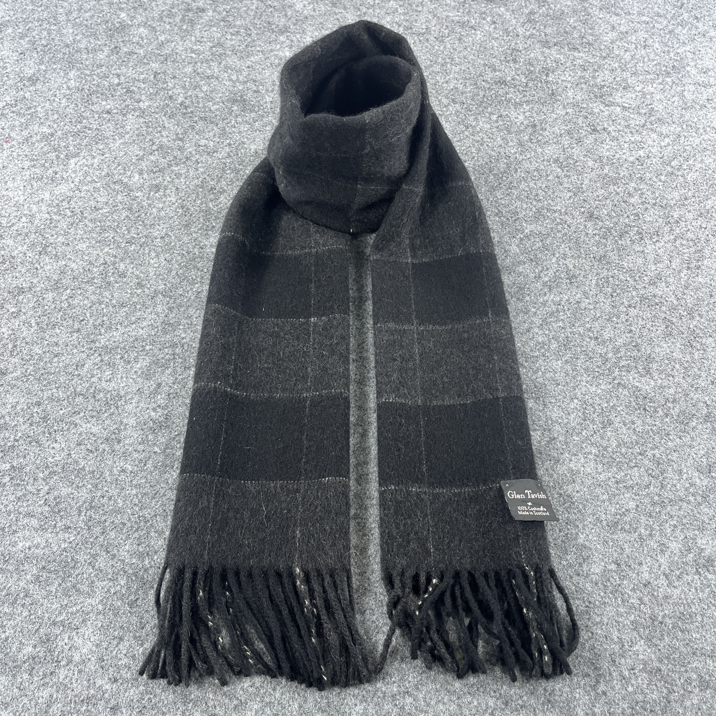 Vintage Glen Tavish Scarf / Muffler / Neckwear T1253 Size ONE SIZE - 4 Thumbnail