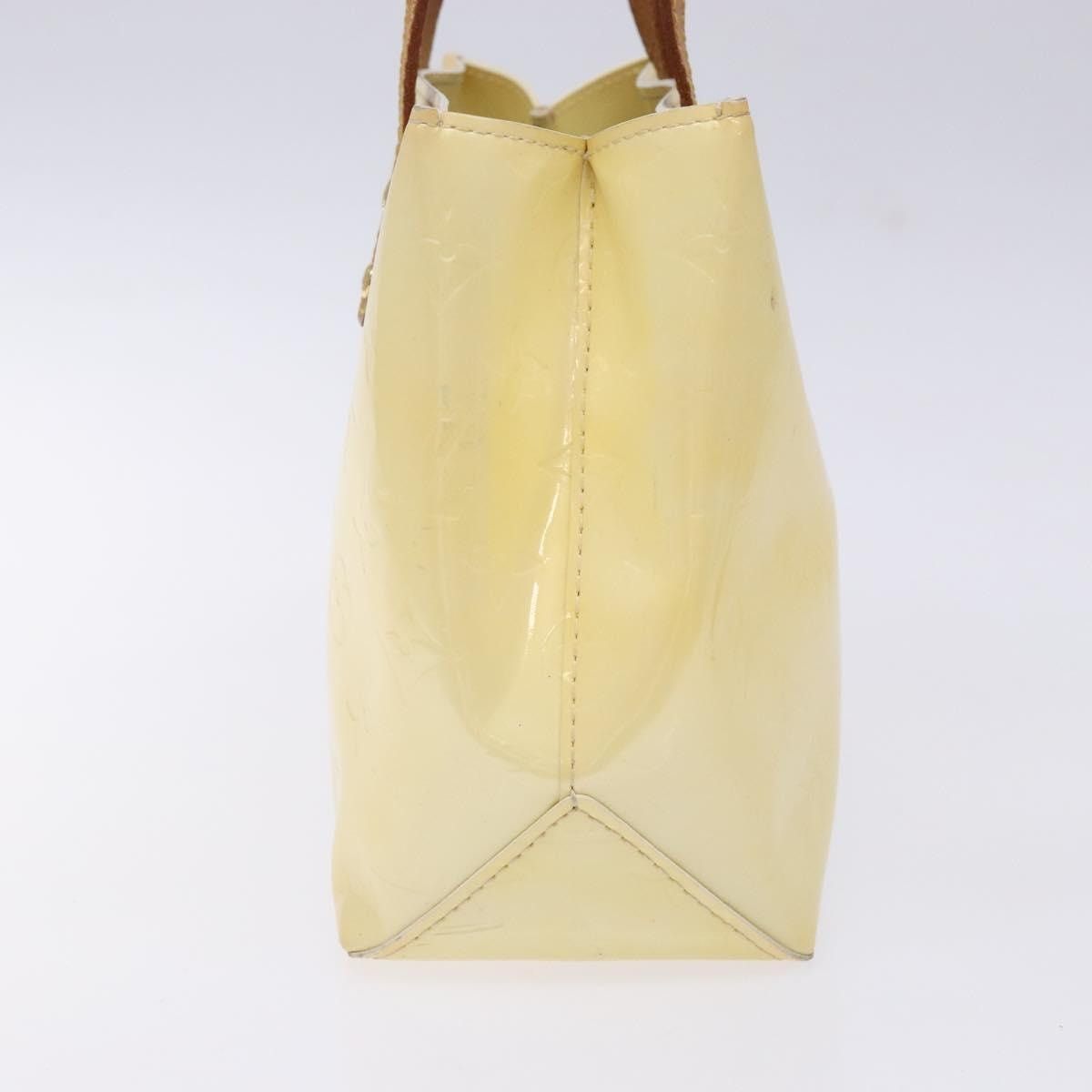 Louis Vuitton LOUIS VUITTON Monogram Vernis Reade PM Hand Bag Perle M91336 Size ONE SIZE - 4 Thumbnail