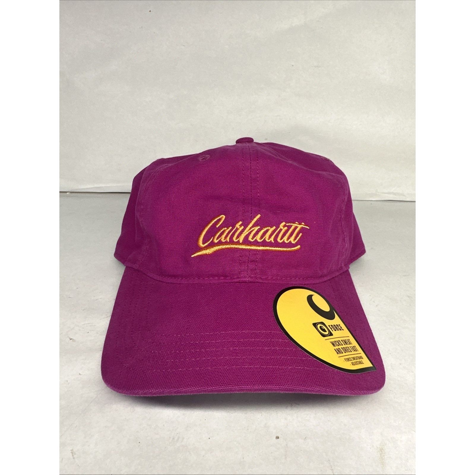 Carhartt Womens CARHARTT Baseball Hat Canvas Script Graphic Cap Size ONE SIZE - 1 Thumbnail
