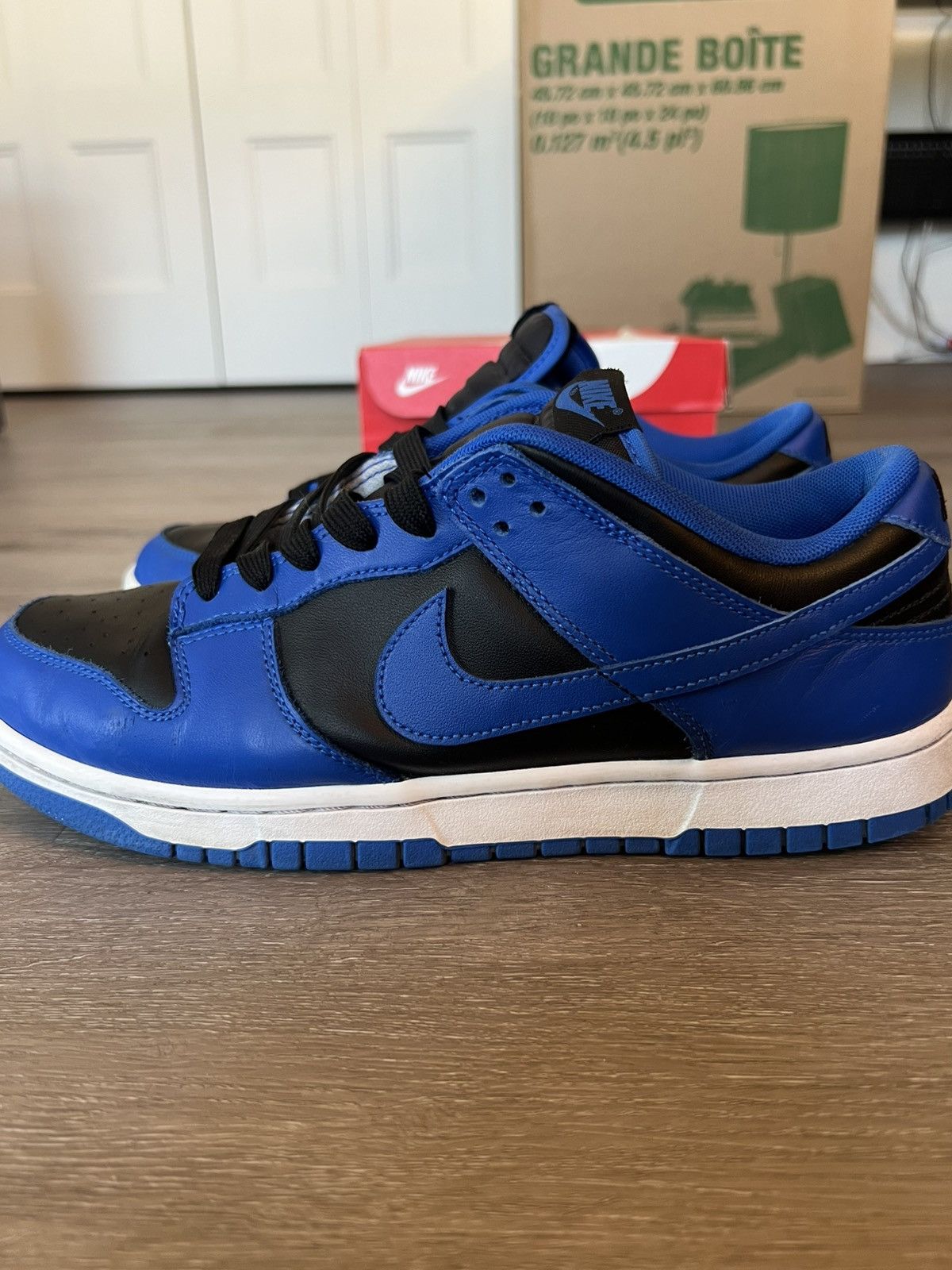 Nike Nike Dunk Low Retro Hyper Cobalt Size US 9.5 / EU 42-43 - 5 Thumbnail