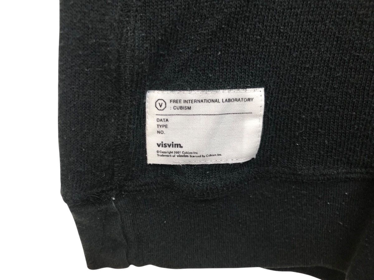 Visvim 2001 🔥 CUBISM LABORATORY PLAIN BLACK THERMAL TEE Size US M / EU 48-50 / 2 - 12 Thumbnail