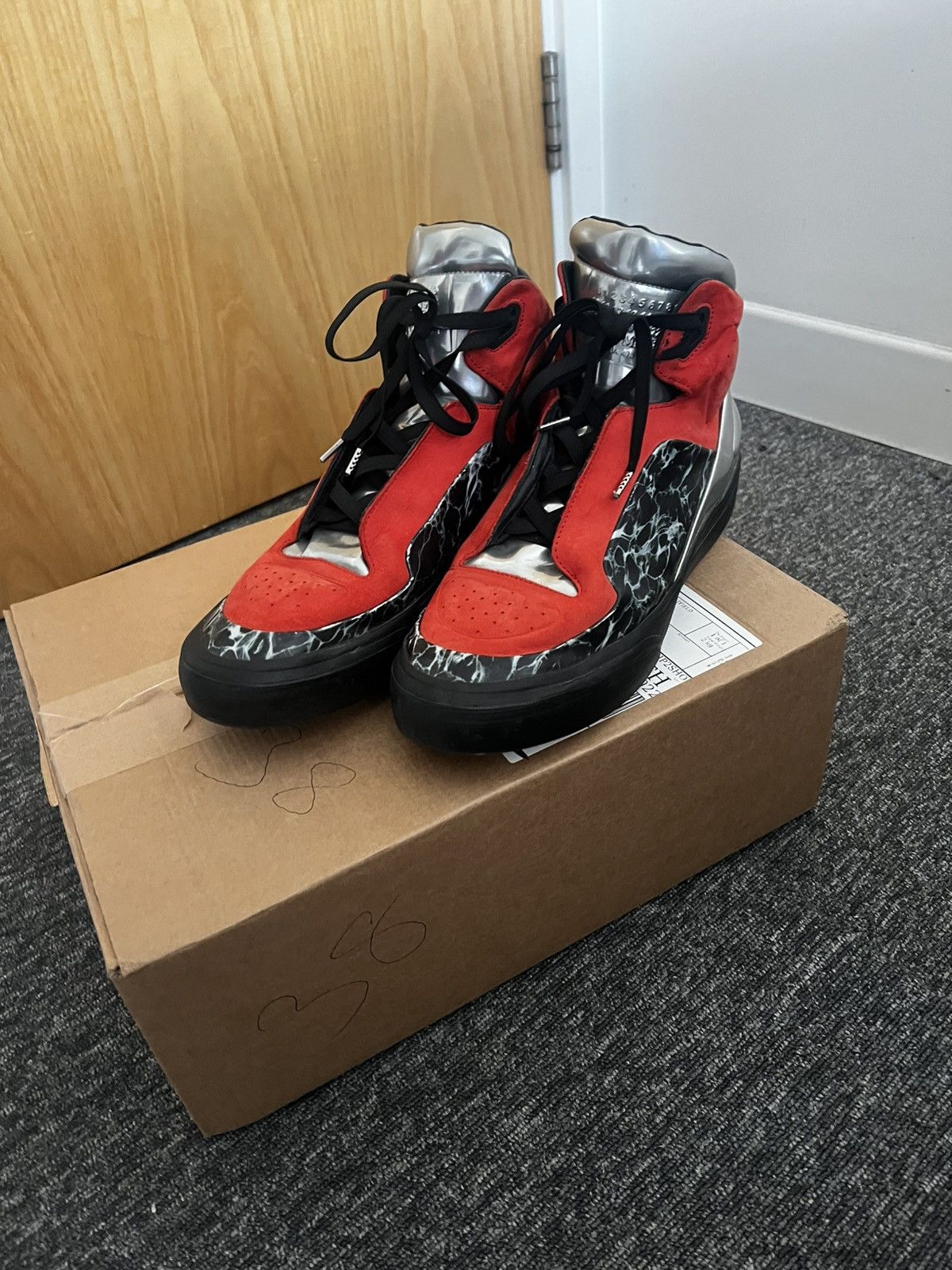 Maison Margiela Maison Margiela Reflex High top sneakers Size US 9 / EU 42 - 1 Thumbnail