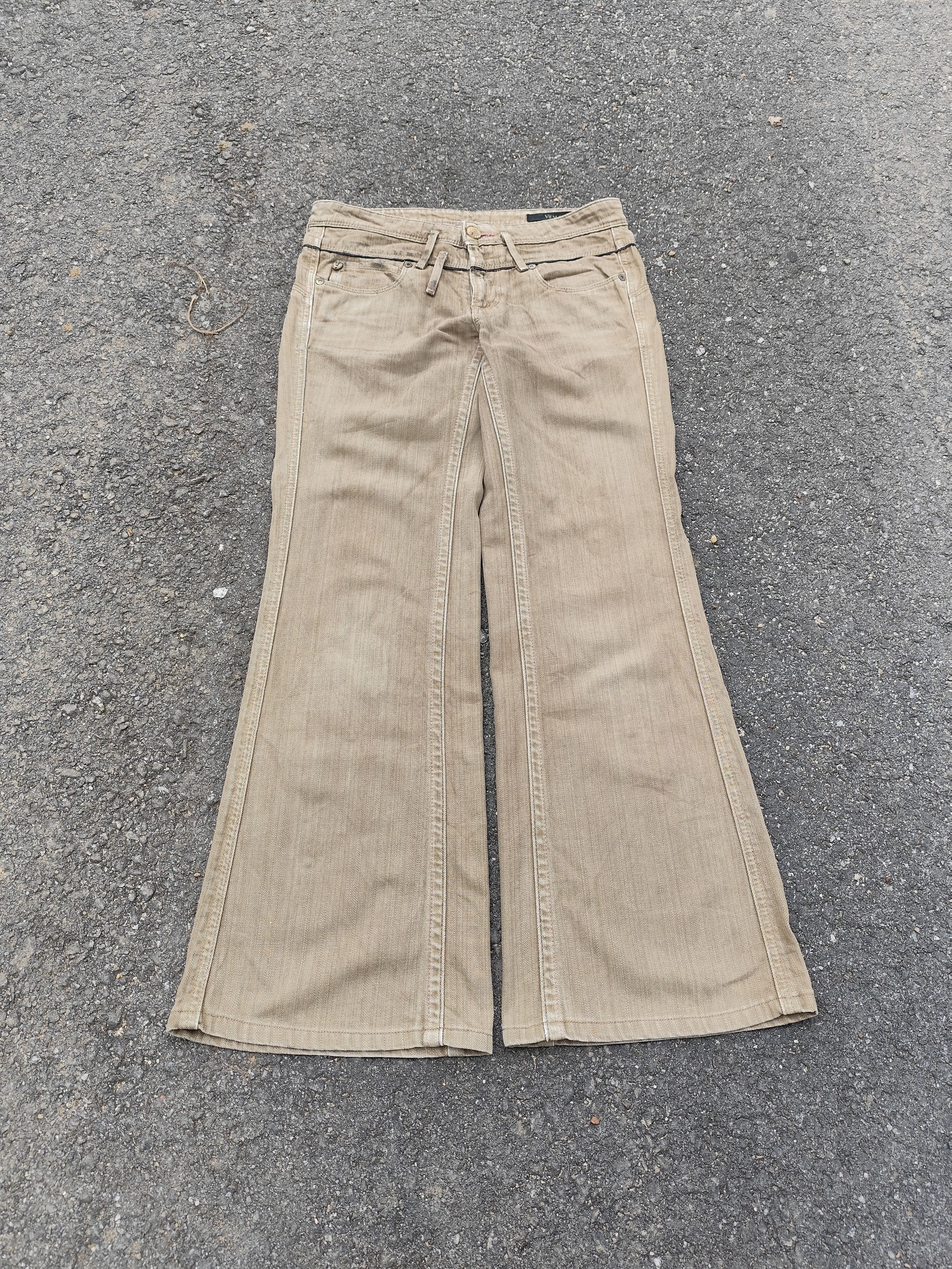 Edwin Vintage Edwin Vienus Flare Nice Colour Denim - B_J/1124/4 Size 29" - 1 Thumbnail