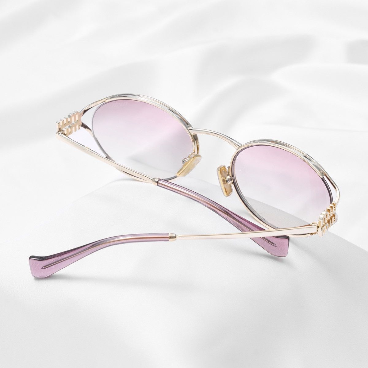 Miu Miu MIU MIU 0MU 52YS 5AK06S SUNGLASSES Size ONE SIZE - 7 Thumbnail