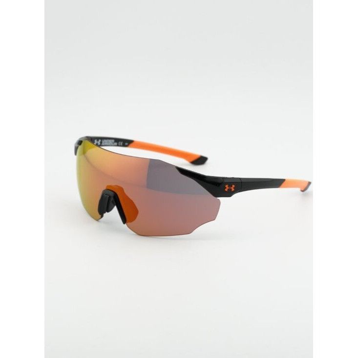Under Armour Under Armor UA HAMMER/F 0807 50 Sunglasses Black Shield Size ONE SIZE - 7 Thumbnail