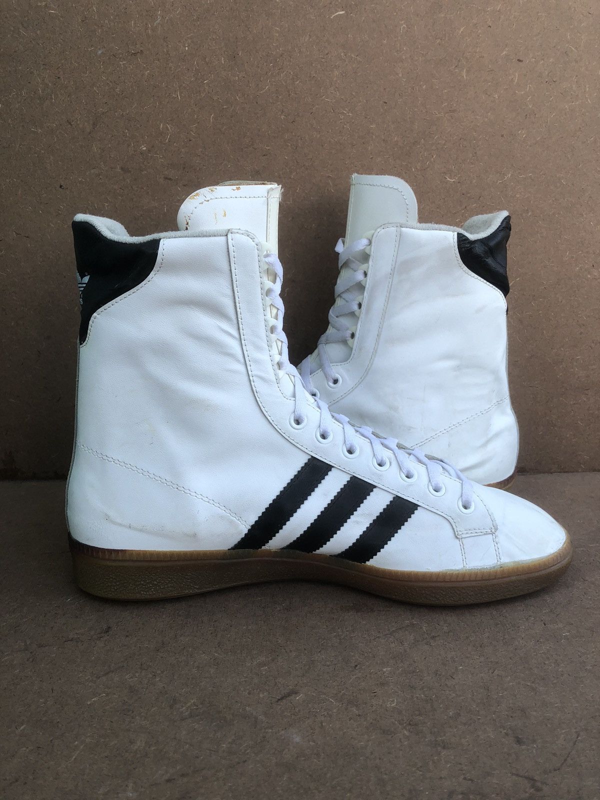 Vintage Adidas High Top Sneakers | Grailed