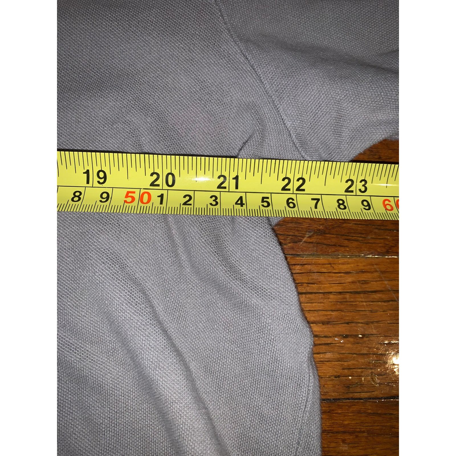 Polo Ralph Lauren Polo Ralph Lauren Gray Polo Shirt Custom Fit Navy Pony Large Size US XL / EU 56 / 4 - 5 Thumbnail