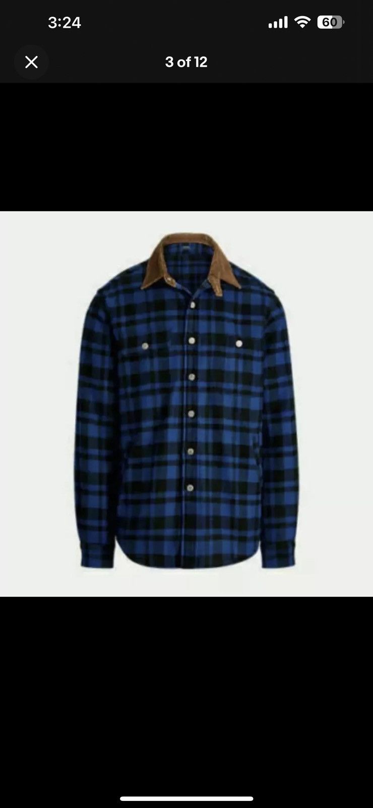 Polo Ralph Lauren Polo Ralph Lauren Wool Flannel Shirt Size Large Size US L / EU 52-54 / 3 - 10 Thumbnail