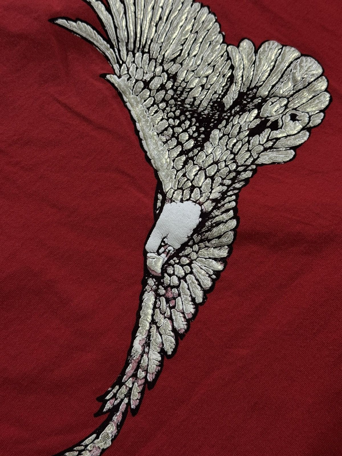 Vintage Vintage 90’s Winston Eagle Pocket T-Shirt Size US XL / EU 56 / 4 - 8 Thumbnail