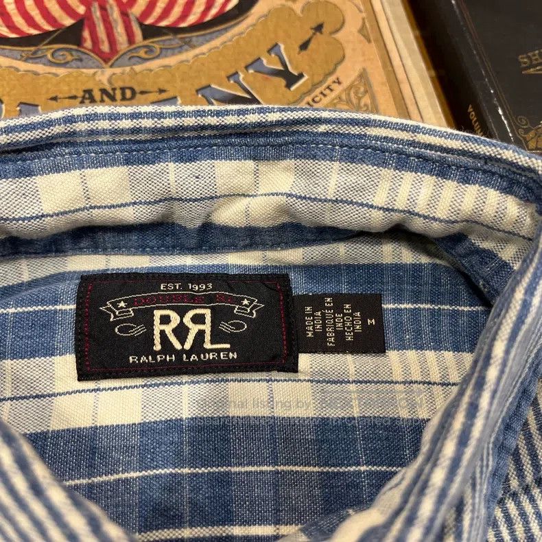 RRL Ralph Lauren RRL Ralph Lauren striped shirt Size US M / EU 48-50 / 2 - 3 Thumbnail