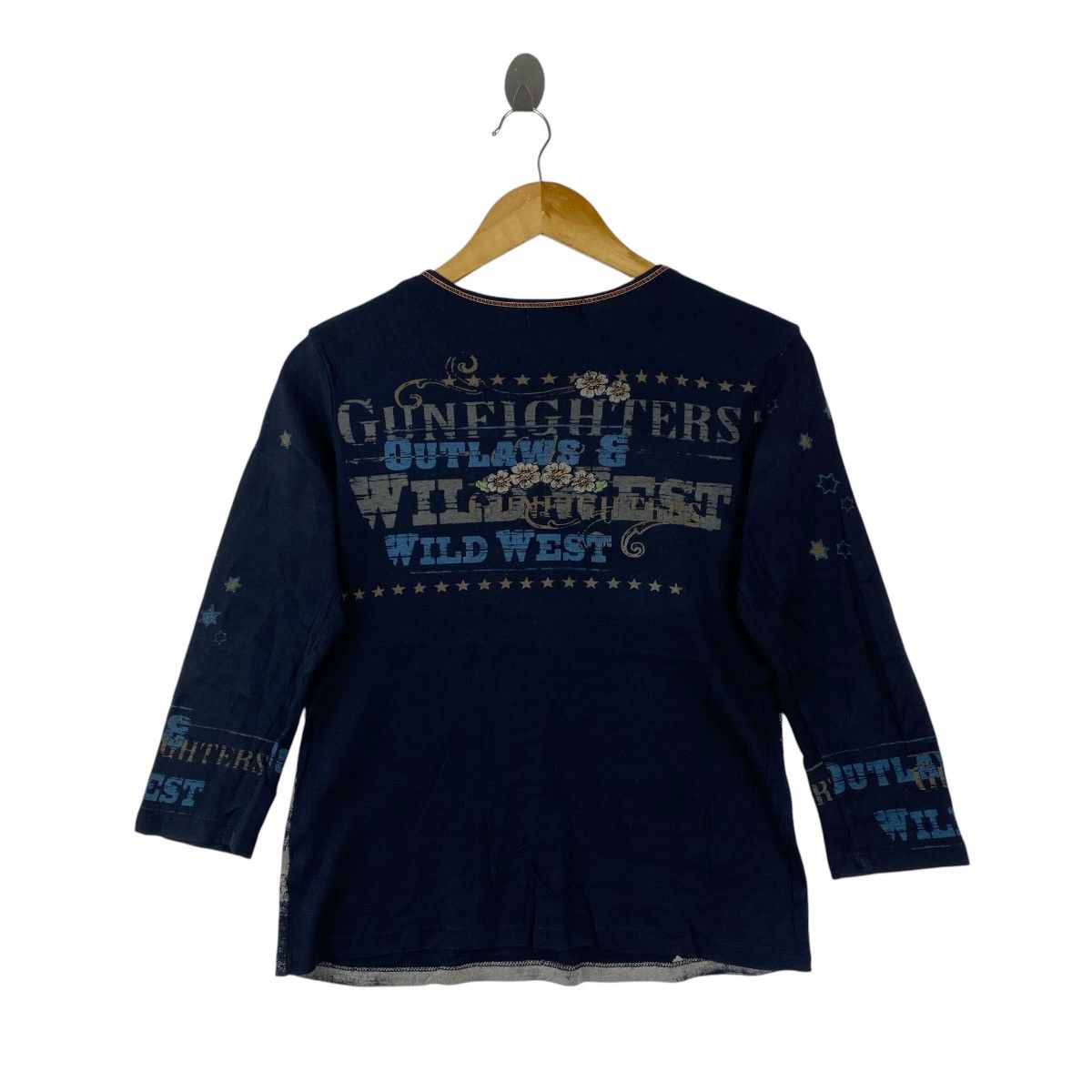 If Six Was Nine Vtg Y2K Skinny Minnie Wild West Cowgirl Lace Up Shirt L Size L / US 10 / IT 46 - 2 Thumbnail