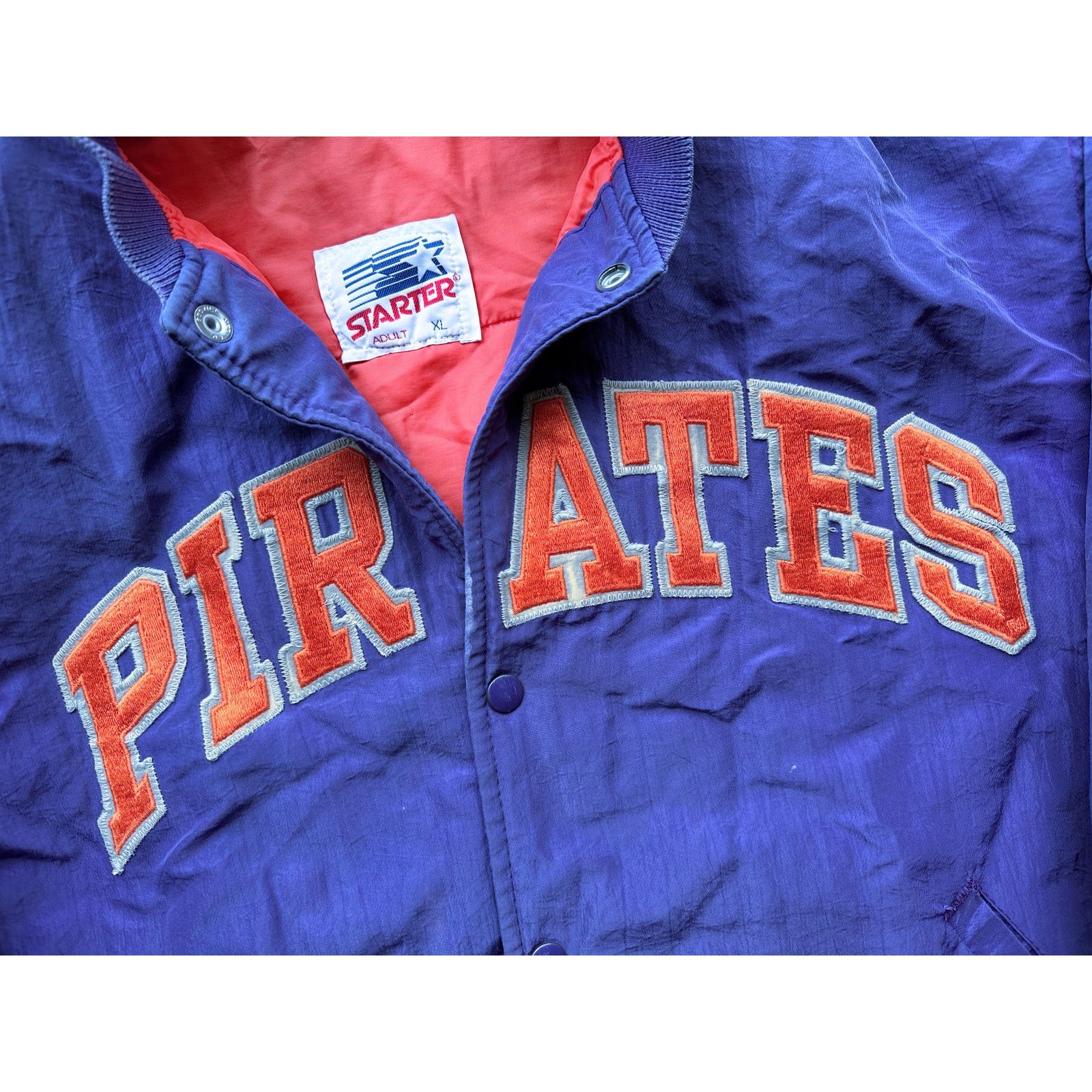 NFL × Starter Shreveport Pirates 1994-95 bomber Louisiana CFL football vtg Size US XL / EU 56 / 4 - 1 Thumbnail
