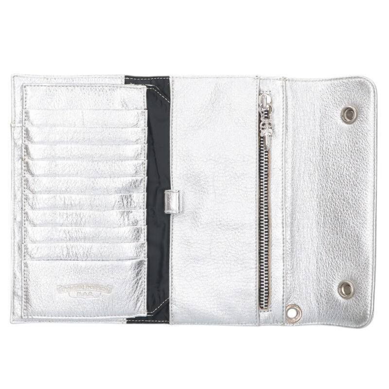 Chrome Hearts Chrome Hearts Wave Cross Ball Leather Wallet Size ONE SIZE - 3 Thumbnail