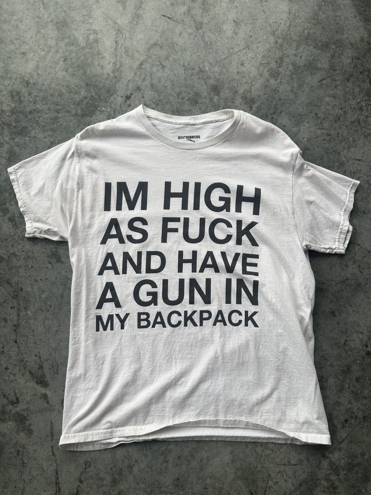 Goth Money Levi Catter DONTDODRUGS GUN TEE Size US L / EU 52-54 / 3 - 1 Thumbnail