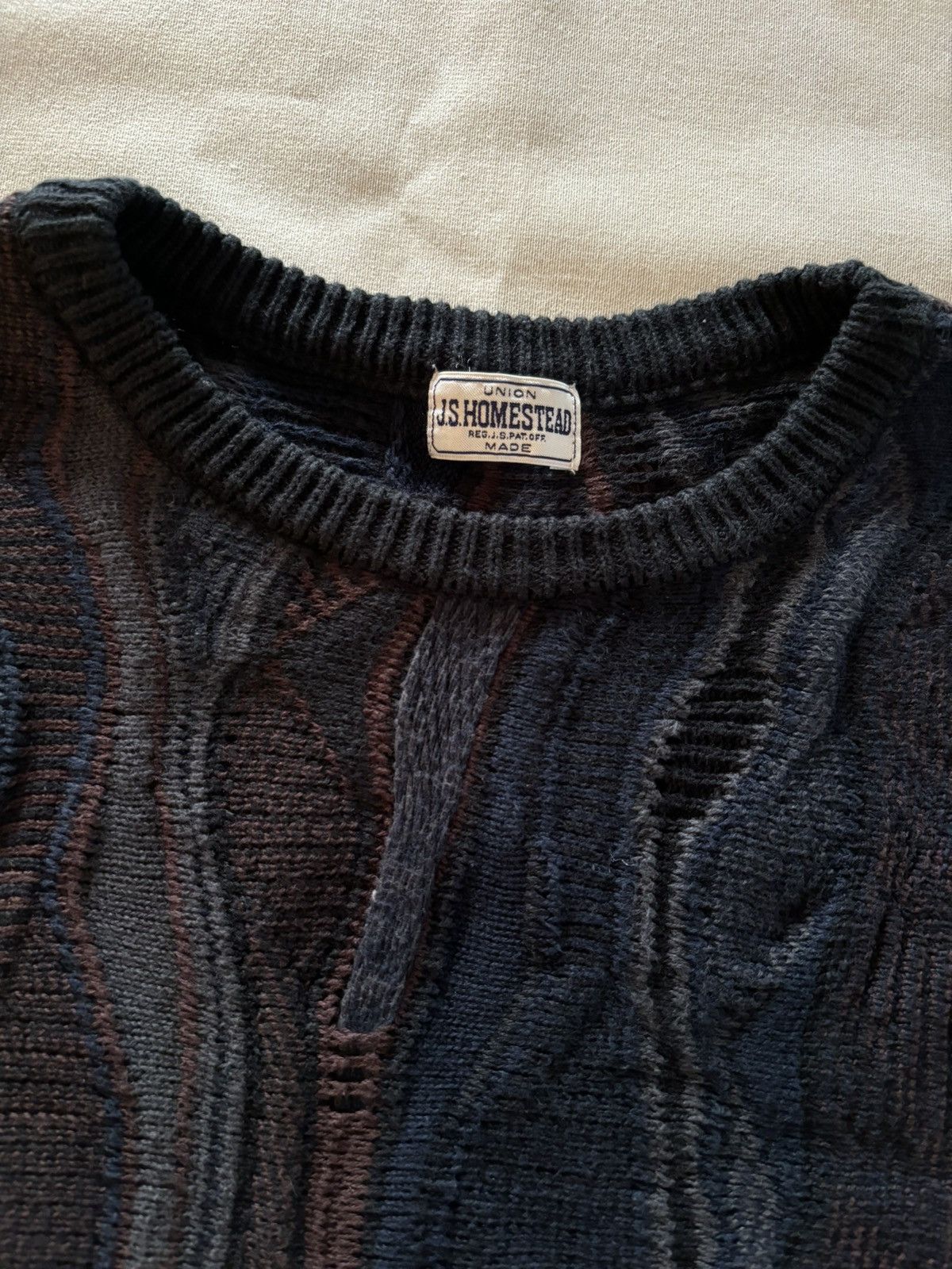 Hysteric Glamour js homestead “coogi like” knitwear Size US M / EU 48-50 / 2 - 2 Thumbnail