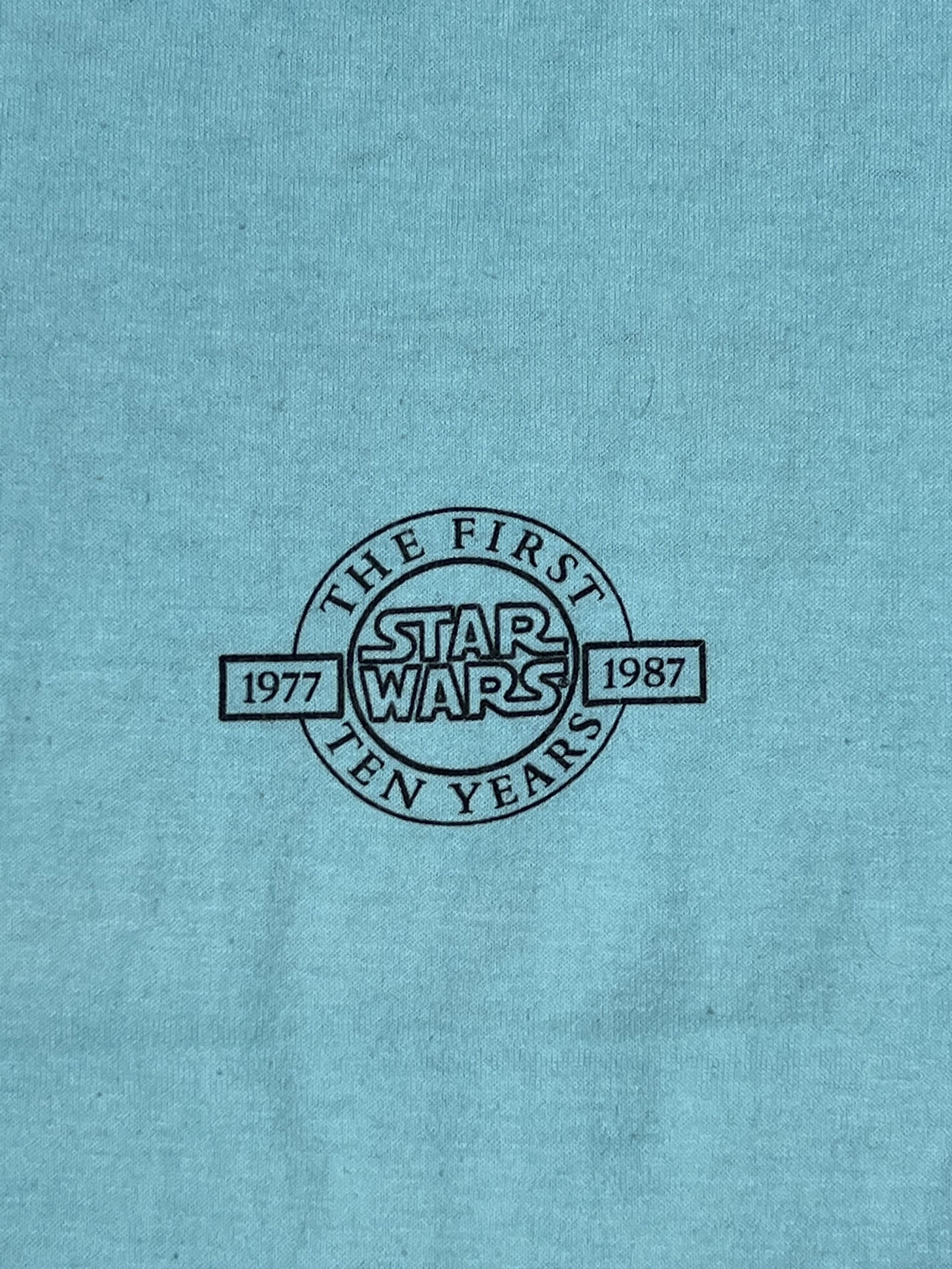 Star Wars Vtg 80s Star Wars Movie The First Ten Years (XL) GTMD749 Size US XL / EU 56 / 4 - 5 Thumbnail