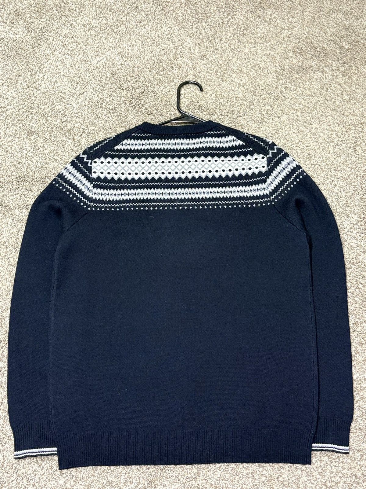 johnnie-O Johnnie-O Sweater Men’s Medium 100% Merino Wool Navy Blue Size US M / EU 48-50 / 2 - 8 Thumbnail